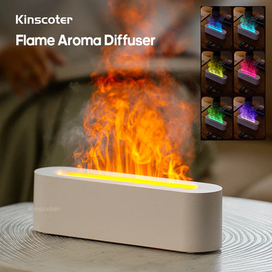 Fireplace Colorful Fire Flame Diffuser