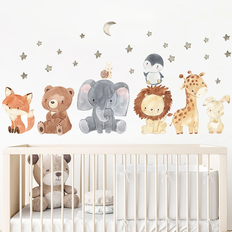 Jungle Animals Wall Stickers