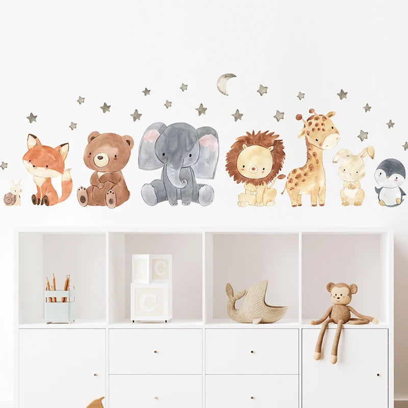 Jungle Animals Wall Stickers