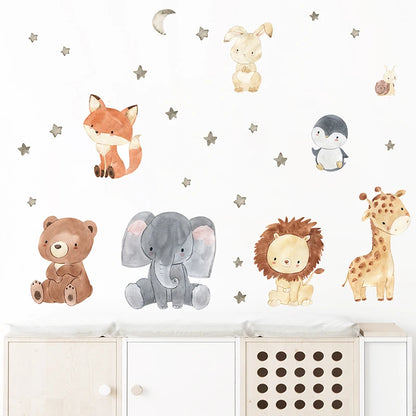 Jungle Animals Wall Stickers