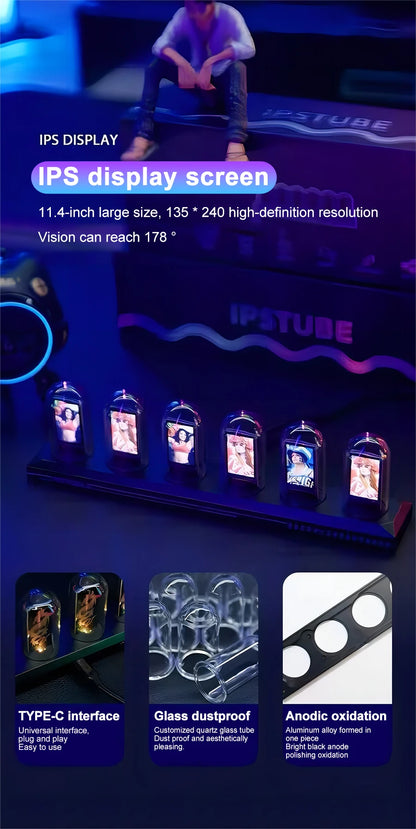 LED Nixie Tube Clock