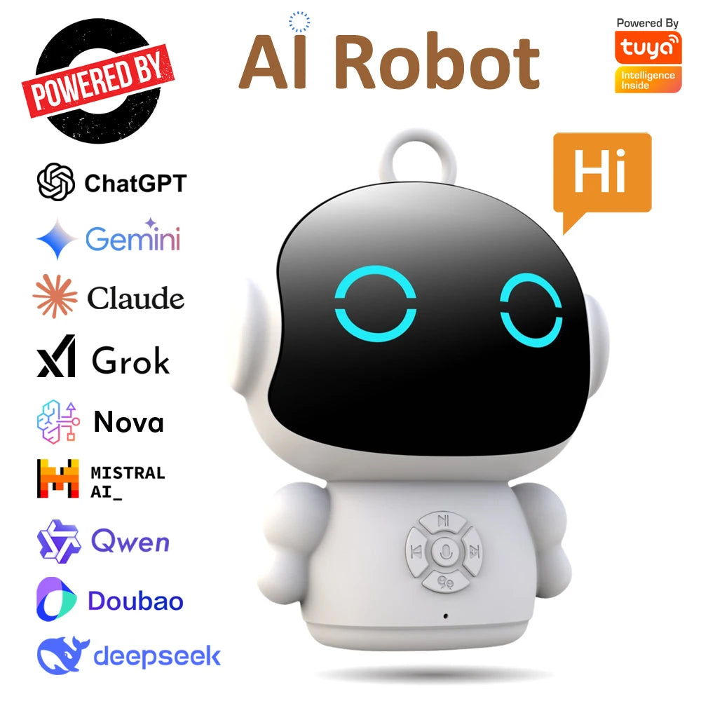 Smart AI Robot WiFi Early Education Toys for Children Speech Recognition & Voice Interactive Educational Learning Machine